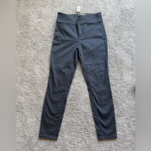 NWT LOFT Skinny Jeans Pants Women's Size 4 Dark Gray High Rise